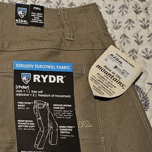Mens kuhl rydr pants